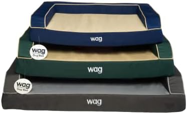 Легло за кучета Wag Premium Пет | Многопластова конструкция с Охлаждащ Енергиен гел и Медни инфузией | Калъф, който може да