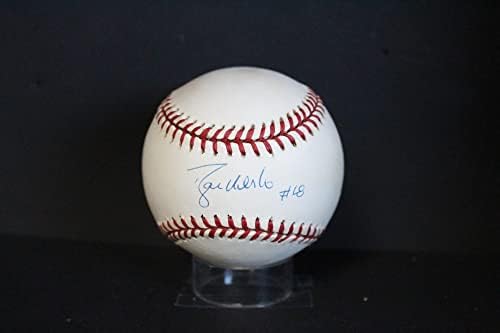 Райън Клеско Подписа Бейзболен Автограф Auto PSA/DNA AM48669 - Бейзболни топки с Автографи