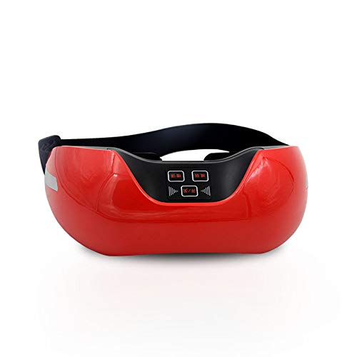 USB Акумулаторна 3D Електрически Масажор за очи с Зелена Светлина, Снимающий Умора на Главата, Снимающий Стрес, Лечение на Късогледство,