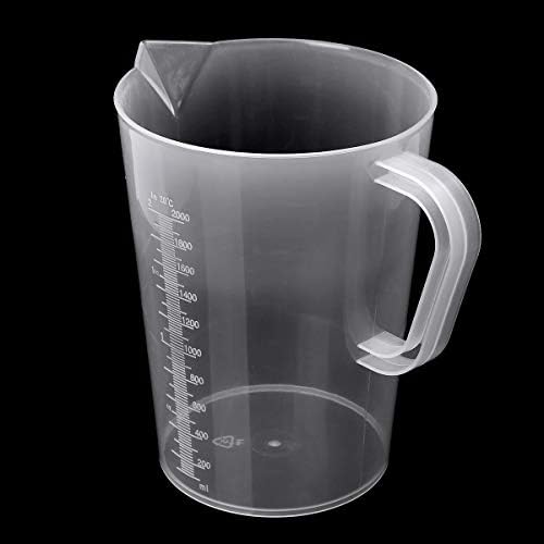 Пластмасова Мерителна чаша за ракия CHICTRY, Градуированный Стомна за Вода, Кана с Капак и дръжка за Студена вода, Студен