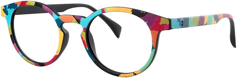 Voogueme Cat Eye Readers Сини светозащитные очила за четене за жени с uv защита Eyestrain Eyewear Minnie