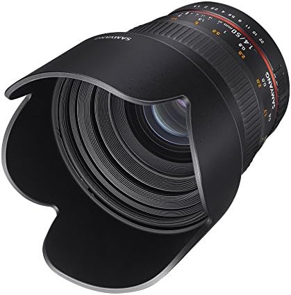Стандартен фиксиран обектив Samyang SY50M-S Prime 50 мм F1.4 за огледално-рефлексни фотоапарати Sony Alpha A Mount