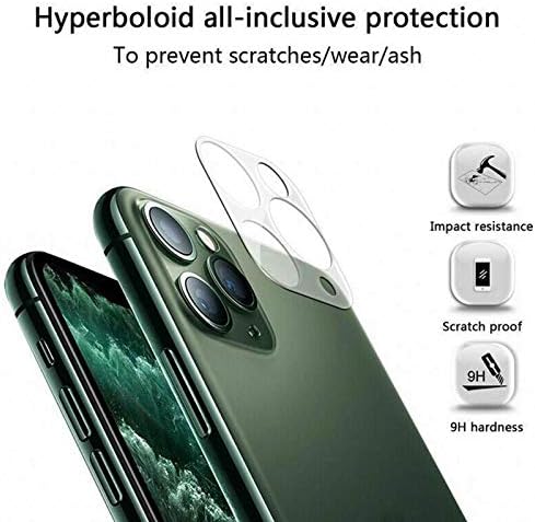 Anjusok Помещение Защитен Обектива на Екрана Съвместим Протектор за iPhone за 12 Pro Устойчиво на надраскване Коварен Закалено Стъкло 2 опаковки