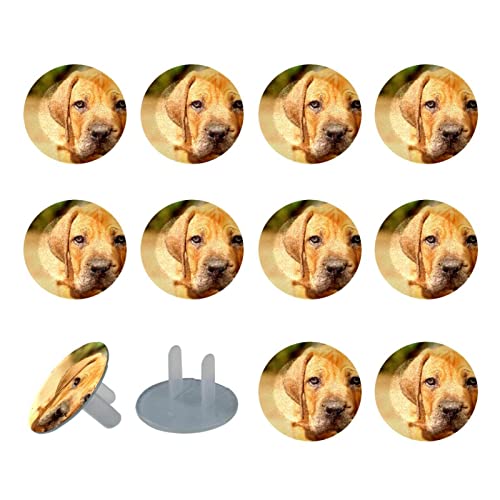 Капачки за ключове за кучета порода родезийски риджбек 12 бр. - Защитни капачки за контакти, за деца – Здрави и устойчиви