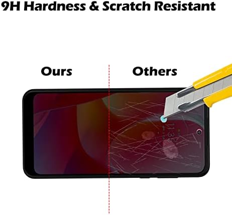 Защитно фолио за екран за поверителност за Motorola Moto G Power 5G 2022, защитен слой от закалено стъкло [твърдост 9H] [Без
