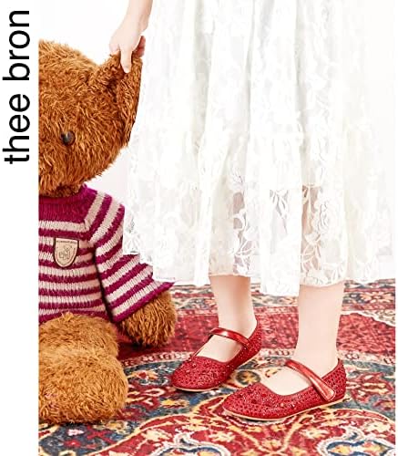 Дете THEE BRON гърлс / Малки Детски Балетные Обувки Mary Jane Върху плоска подметка