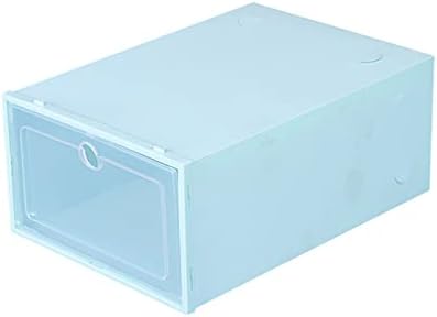 Штабелируемая Прозрачна Кутия за съхранение на Обувки Пластмасов Органайзер Сгъваем Комплект Кутии за съхранение на домашен