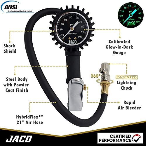 Комплект за изпомпване на велосипедни гуми ДЖАКО Светкавица | с пневматична патрон за велосипед серия Lightning