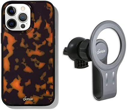 Sonix Кафяв Защитен калъф за MagSafe iPhone 13 Pro Max + Магнитно Кола планина за телефон