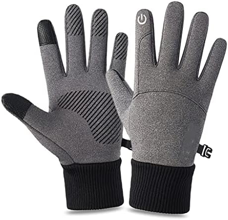 n/a Есенно-зимни Улични топли ръкавици за спорт с кола, ветрозащитный сензорен екран, плюс Кадифени ръкавици