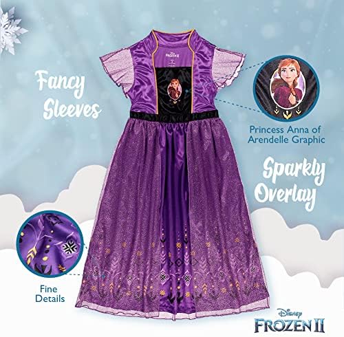 Фантазийная нощница Frozen за момичета Disney, Елза-2 Класически и 4