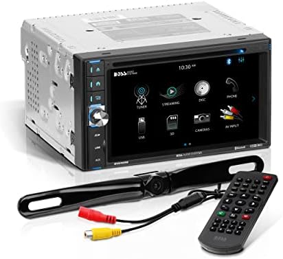 Автомобилна стерео BOSS Audio Systems BVB9358RC - 6,2-инчов двоен Din, сензорен екран, аудио система, Bluetooth и Вызывное главното устройство, Aux-In, USB, SD, CD player, AM/FM радио, резервно помещен