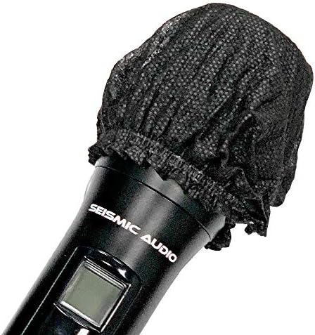 Сеизмичен аудио SA-MicDC - 50 Двойки за еднократна употреба универсална микрофонных седалките - Подходящ за стандартни микрофони, O и U-образна форма - общо 100 бр.