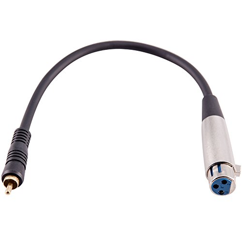 Сеизмично аудио - SAXLRC1-6 Комплекта кабели XLR Female RCA Male 1'