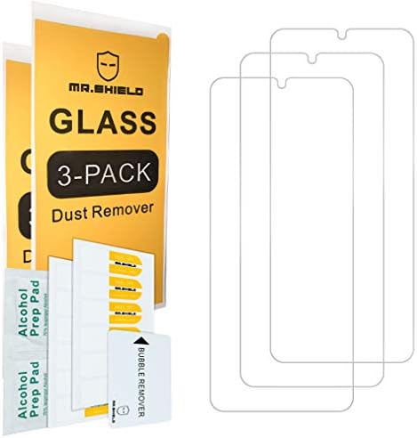 Mr.Щит [3 опаковки] е Предназначен за игра на крикет Ovation [Закалено стъкло] [Японското стъкло твърдост 9H] Защитно фолио