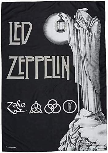 Текстилен Плакат/Флаг Led Zeppelin Stairway To Heaven 44x 22 (в час)