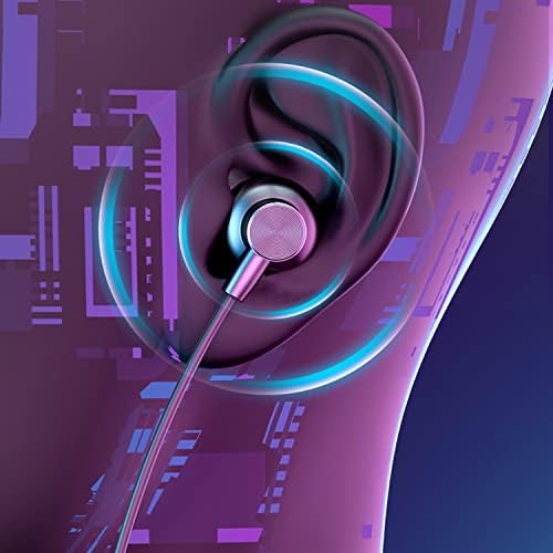 Професионални слушалки с кабел с регулатора на силата на звука микрофон, Bluetooth 5.2, Шумоизолация от пяна с
