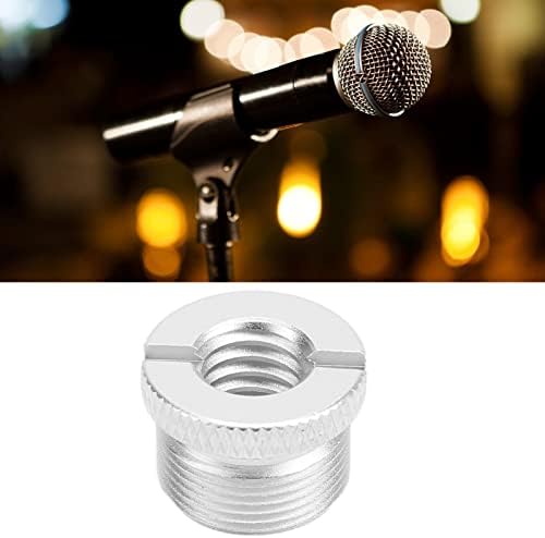Vifemify е Изработена от Метален алуминий материал, Адаптер с винтова резба за стойка за микрофон с 3/8-инчов вътрешен и 5/8-инчов