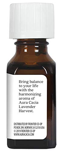 Смес от чисти етерични масла Aura Cacia - Lavender Harvest | 0,5 ет. унция.