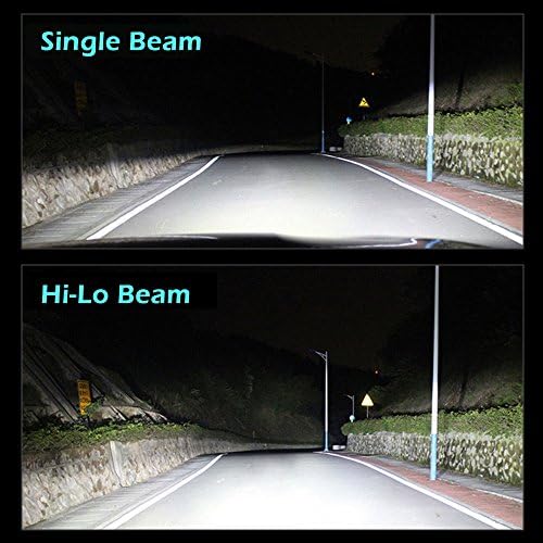INFITARY H4 9003 HB2 led Лампа Hi/Lo на Далечни разстояния/къси светлини 10000LM Кристално Чист Бял Ярък СДС Чипове