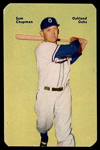 1952 Мамино бисквитки 33 Сам Чапман (Бейзболна картичка) EX/ MT
