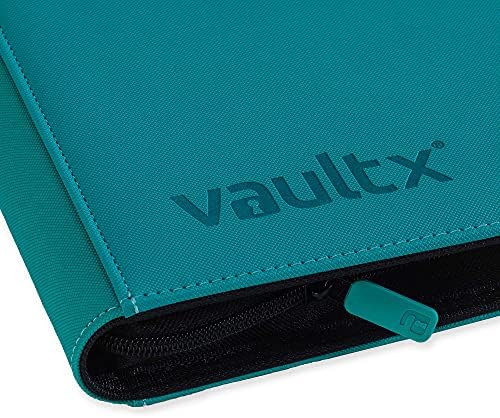 Папка Vault X Premium Exo-Tec® с цип - 12 Джоба папки за албуми с търговски карти - 480 джоба папка със странично натоварване