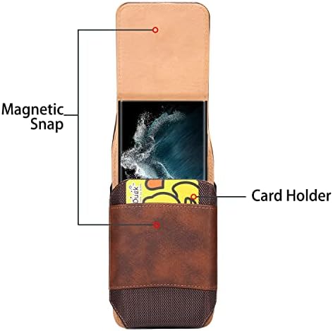 Чанта-кобур за мобилен телефон, калъф за носене, телефон, калъф с държач за карти, съвместим с iPhone 12mini,