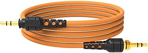 Комплект професионални административни слушалки Rode NTH-100 затворена с облегалка - кабел ТАТА (оранжево,
