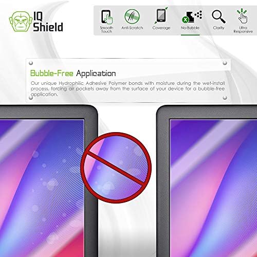 Защитно фолио IQ Shield, съвместим с Kindle (6 инча, 2019) LiquidSkin, Антипузырьковая Прозрачен филм