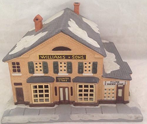 Hawthorne Porchlight Collections Провинциален магазин Коледна село Рокуел в Стокбридже '93