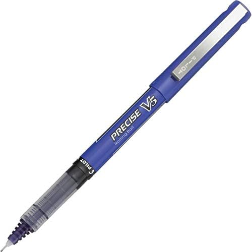 Химикалка писалка PILOT 25106 Precise V5 Roller, Точков, Лилаво Мастило, 5 мм, Dozen