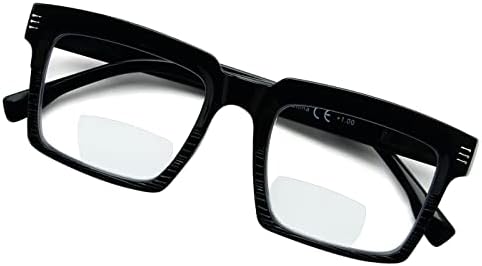 CessBlu 4 Опаковки Бифокальных Очила за Четене за Жени, Модни Бифокални Очила за Четене