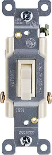 GE Switch, Бял, Ключ за заземяване, 5 броя, Полюс, за включване/изключване на вентилатора и осветлението