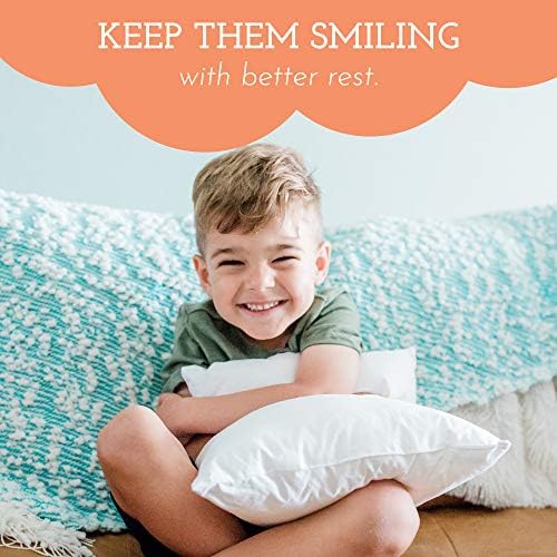 Възглавница за деца Little Sleepy Head -13x18 Меки хипоалергенни възглавници за деца, за сън, е най-добрата