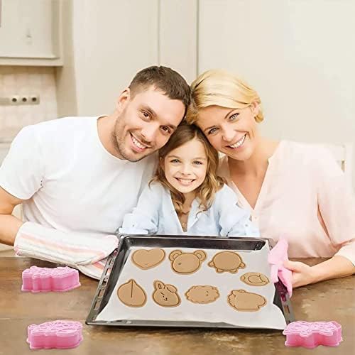 Печат за бисквитките - Мультяшная Забавна Форма за Бисквити, Детски Комплект за печене, Определени Анимационни