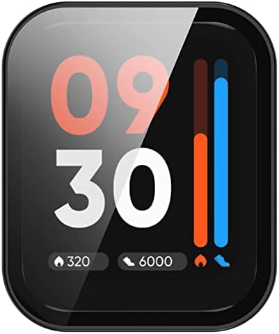 Защитен калъф за вашия КОМПЮТЪР с пълно покритие AWADUO Smartwatch с предпазно фолио от закалено стъкло, съвместим с Realme