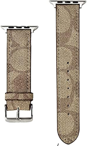 Луксозна каишка за часовник Съвместим с Apple Watch, Въжета Apple Watch за жени от Всички серии 38 мм 40 мм 42 мм 44 мм Дизайн Hypebeast Графичен каишка