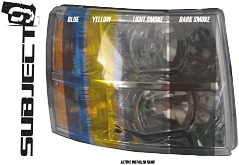 Предмет на 9 - Подходящ за: Светлини Jeep Grand Cherokee с предварително вырезанным винил покритие, Тонирующие (халогенни) Обхваща