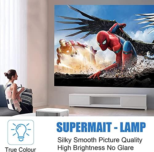 Supermait 78-6969-8583-3 Замяна лампа на проектора/Лампа с кутия, Съвместима с проектор 3M MP8625 78696985833
