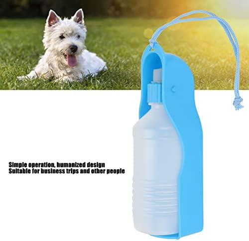 Бутилка с диспенсером за вода за кучета, автоматична подвесная лесна за експлоатация бутилка за вода за кучета