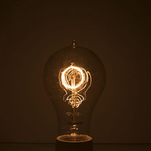 Лампа с нажежаема жичка Bulbrite А21 със средна винтовым основа (E26) Електрическата крушка, 1 бр. (опаковка от 1),