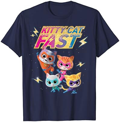 Тениска Disney Junior SuperKitties Full Team Kitty Cat Fast за целия отбор