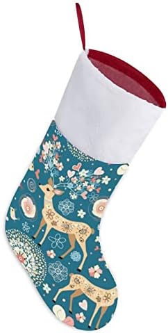 Елен Цветя, Птици Коледа Окачен Отглеждане на Сладък Дядо Чорап за Коледно Декориране на Подаръци