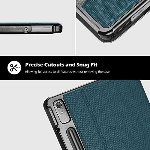 Удароустойчив калъф ProCase за Lenovo Tab P11 Pro Gen 2 11,2 2022, тънък Защитен калъф-книжка с поставка за 11,2-инчов