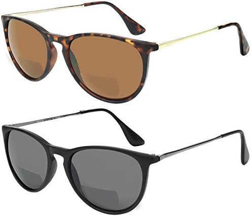 Бифокални Очила Yogo Визия За Мъже и Жени, 2 Pk, Очила За Четене, Защита UV400, Унисекс, Слънчеви Ридеры