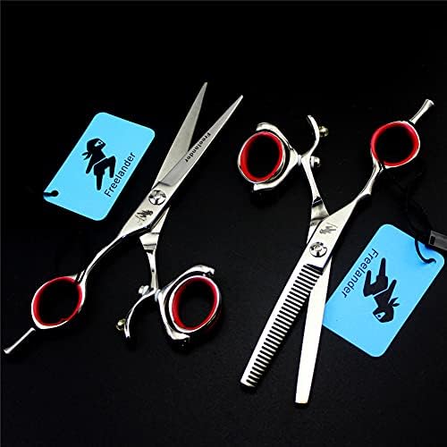 Комплект Ножици за Подстригване на коса с Лявата си Ръка XJPB, Набор от Фризьорски Ножици, 5.5 Инча височина,