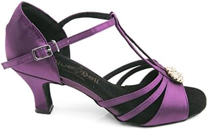 Обувки със звънци Ръчно изработени Дамски Обувки за Система за Салса на Сватбена конкурс за Танцови обувки на