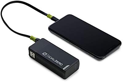 Преносимо Зарядно за телефон Goal Zero Flip 24, USB батерия за пътуване и за спешни случаи - Черен