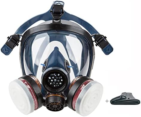 SYINE Органични Отношение Пълен дихателна маска Маска Маска Пръски Боя Химически Формалдехид Пылезащитная Защита