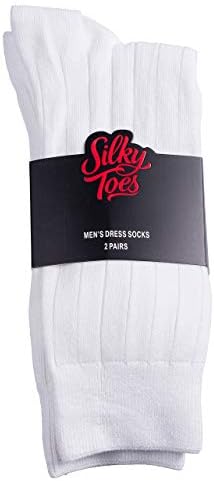 Мъжки чорапи за екипажа от модала Silky Toes, Обикновена и Дизайнерски Супер Меки Чорапи Multi Pack